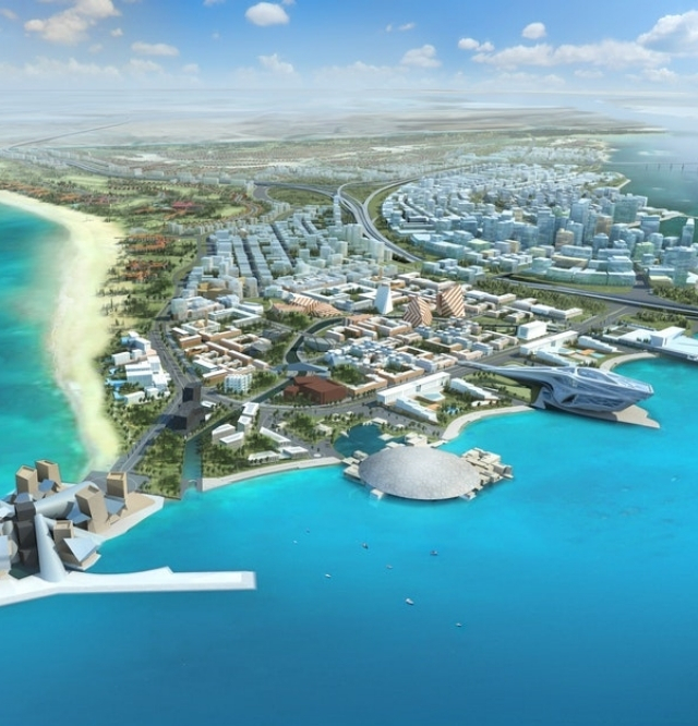Saadiyat Island: The White Sand Beach in Abu Dhabi